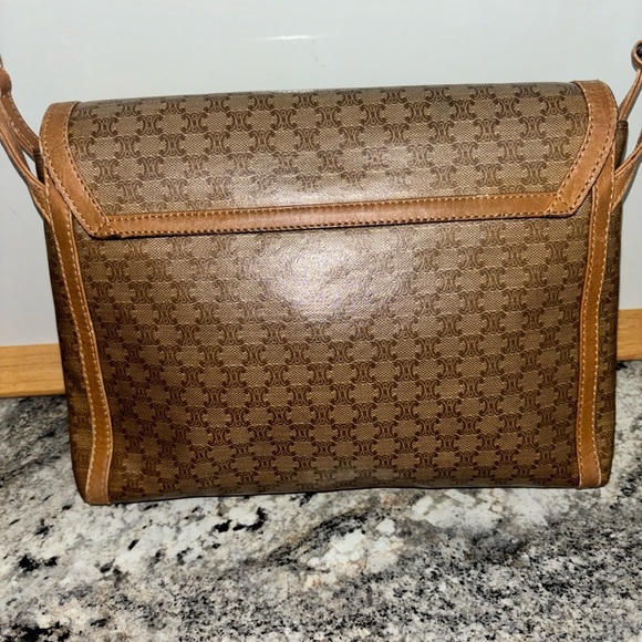 Celine macadam Vintage Crossbody Bag with “C” Pattern! - Picture 6 of 16